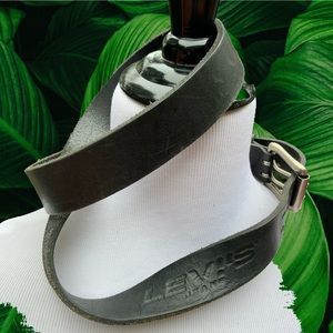 Men’s Black Belt - Levi’s Leather